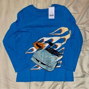 Carter’s Boys Long Sleeve Race Cars T-Shirt, Size 6